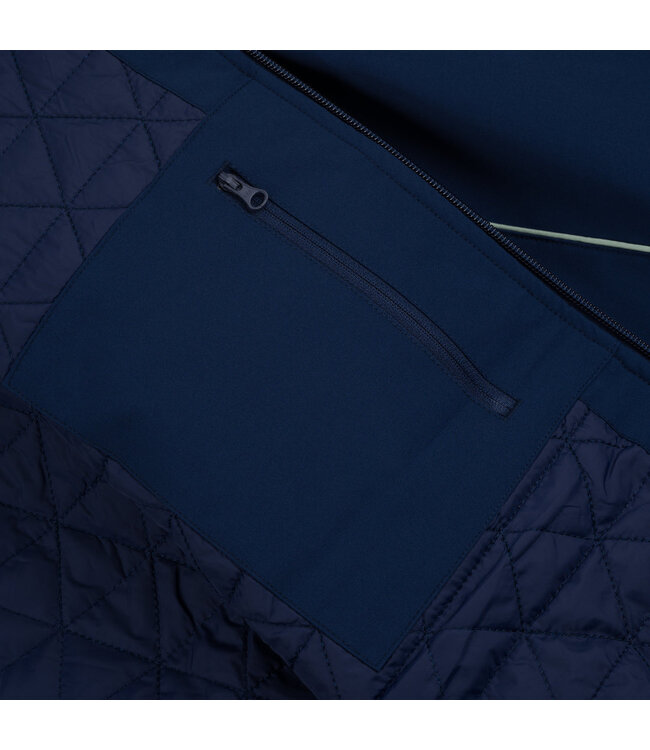 SOUVENIR INSULATED TRACK JACKET NAVY 2026