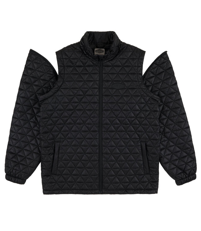 SOUVENIR CONVERTIBLE MICRO PUFFER JACKET BLACK 2026
