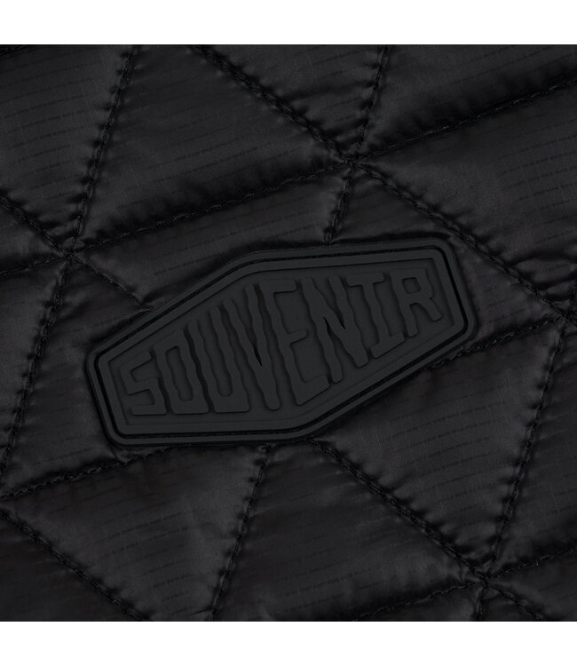 SOUVENIR CONVERTIBLE MICRO PUFFER JACKET BLACK 2026