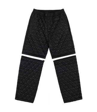 SOUVENIR SOUVENIR CONVERTIBLE MICRO PUFFER PANT BLACK 2026