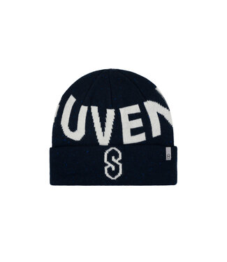 SOUVENIR SOUVENIR SPECKLED CUFF BEANIE NAVY 2026