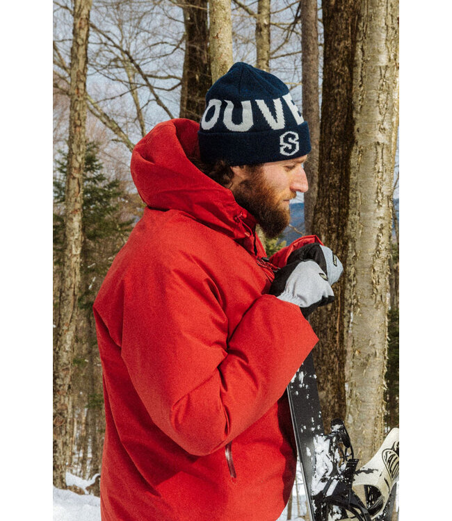 SOUVENIR SPECKLED CUFF BEANIE NAVY 2026