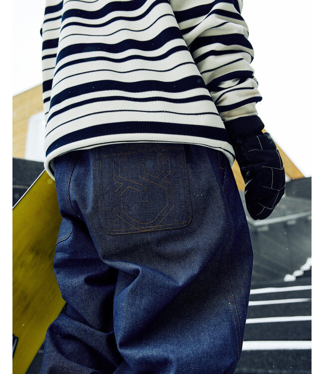 SOUVENIR 3 PLY DENIM PANT DARK INDIGO 2026