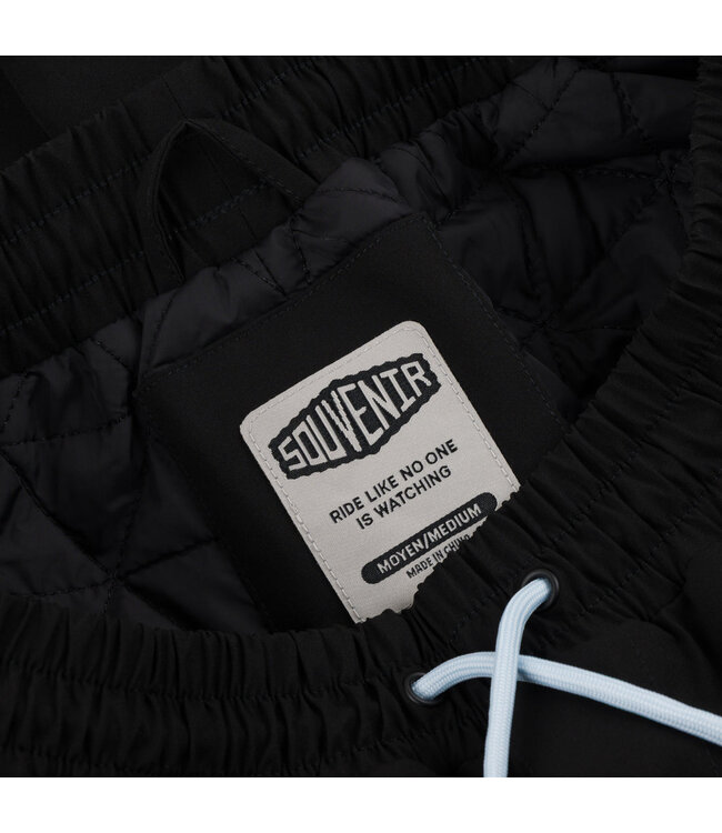SOUVENIR INSULATED TRACK PANT BLACK 2026