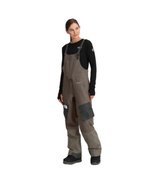 THE NORTH FACE THE NORTH FACE WOMENS DRAGLINE BIB PANT REGULAR BLACK/SMOKEY BROWN/MOCHA BROWN 2026