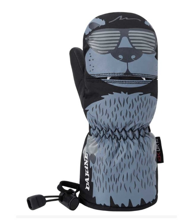 DAKINE TODDLER SCRAMBLER MITTS BLACK/FLINT STONE 2026