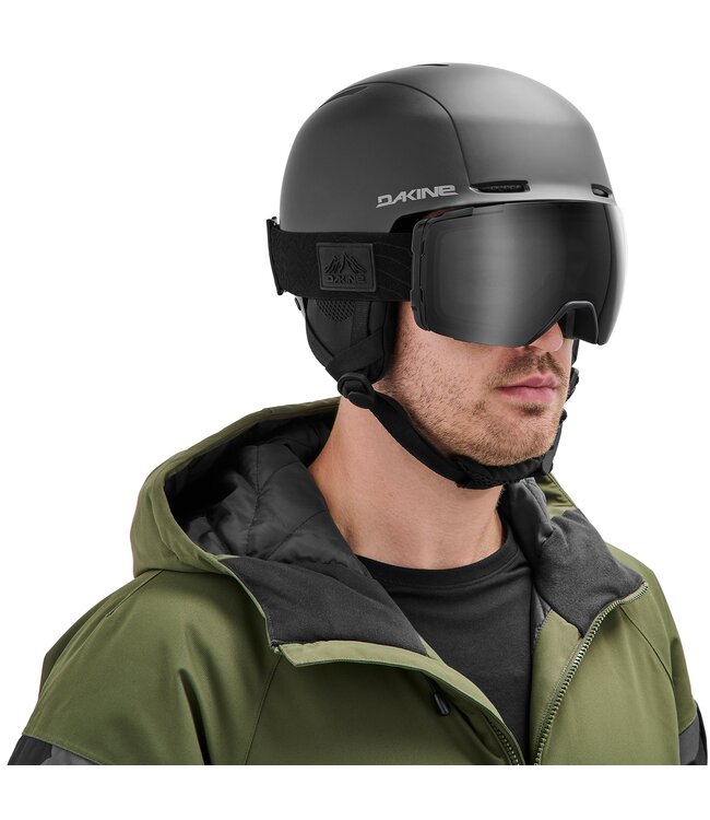 DAKINE DOMAIN GOGGLE BLACK / BLACK + STORM YELLOW 2026