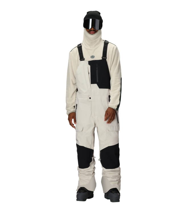 686 MENS GORE-TEX DISPATCH SHELL BIB SNOW PANT LIMESTONE COLORBLOCK 2026