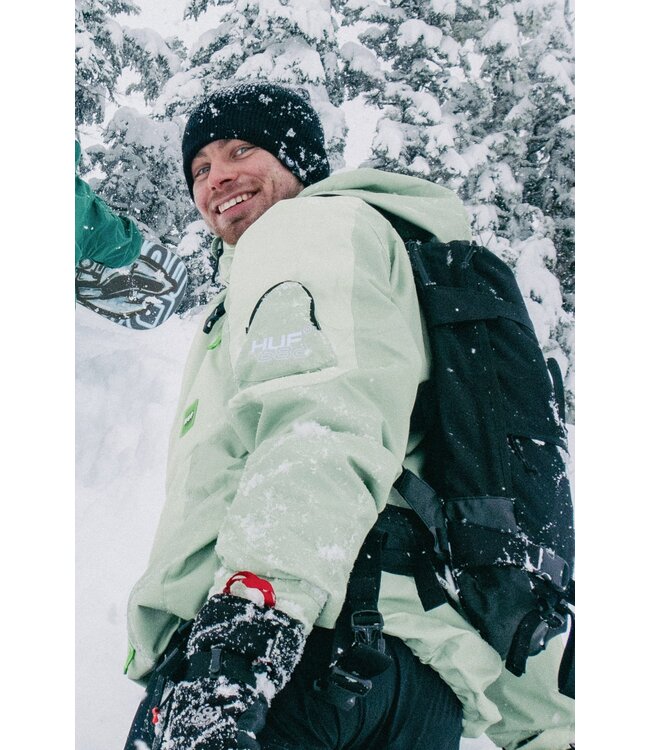 686 x HUF DOUBLE H JACKET GREEN COLORBLOCK 2026