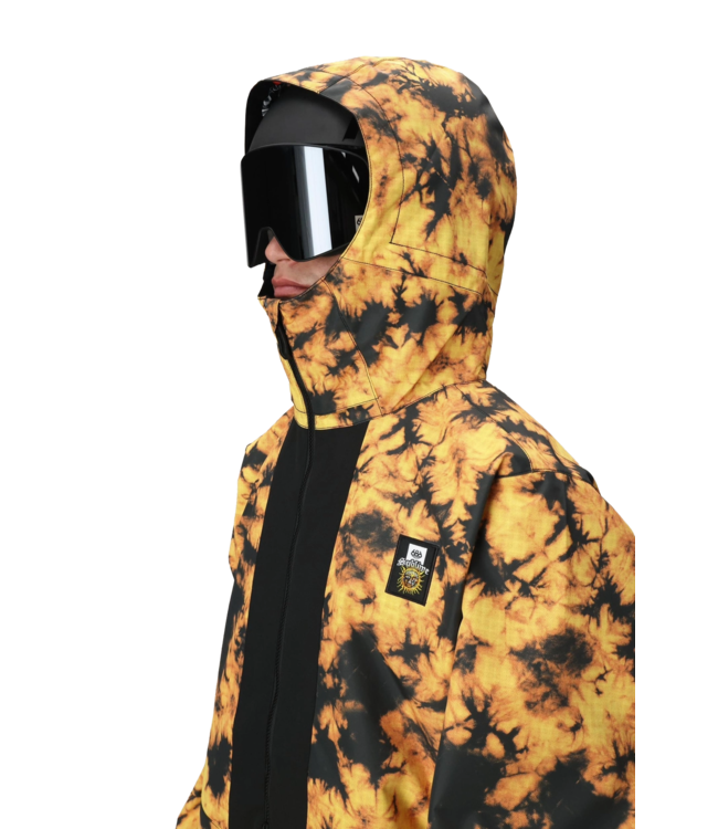 686 x SUBLIME ANORAK JACKET ORANGE TIE DIE 2026