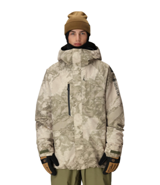 686 686 MENS GORE-TEX CORE SHELL SNOW JACKET LIMESTONE HEMISPHERE PRINT 2026