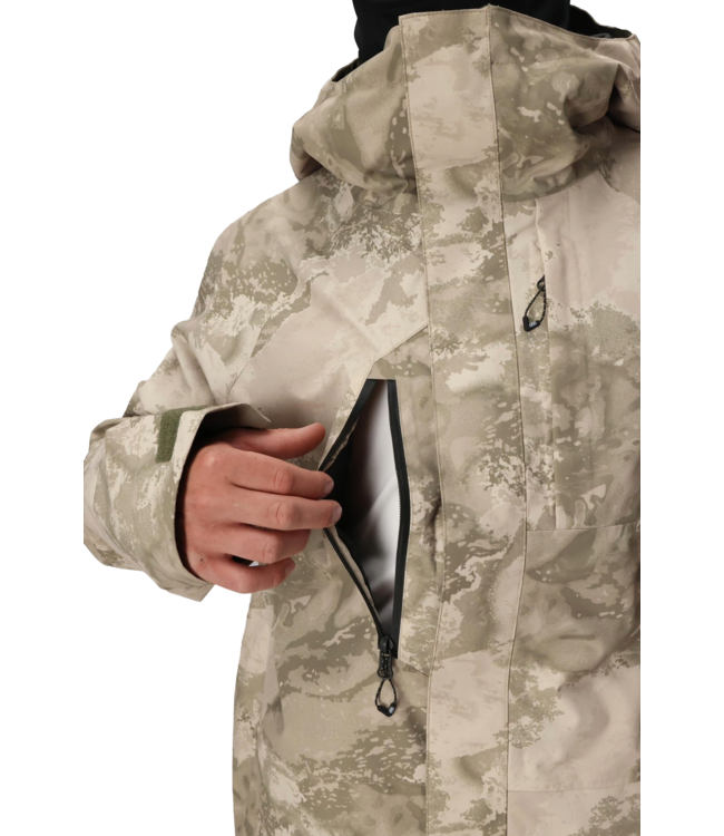 686 MENS GORE-TEX CORE SHELL SNOW JACKET LIMESTONE HEMISPHERE PRINT 2026