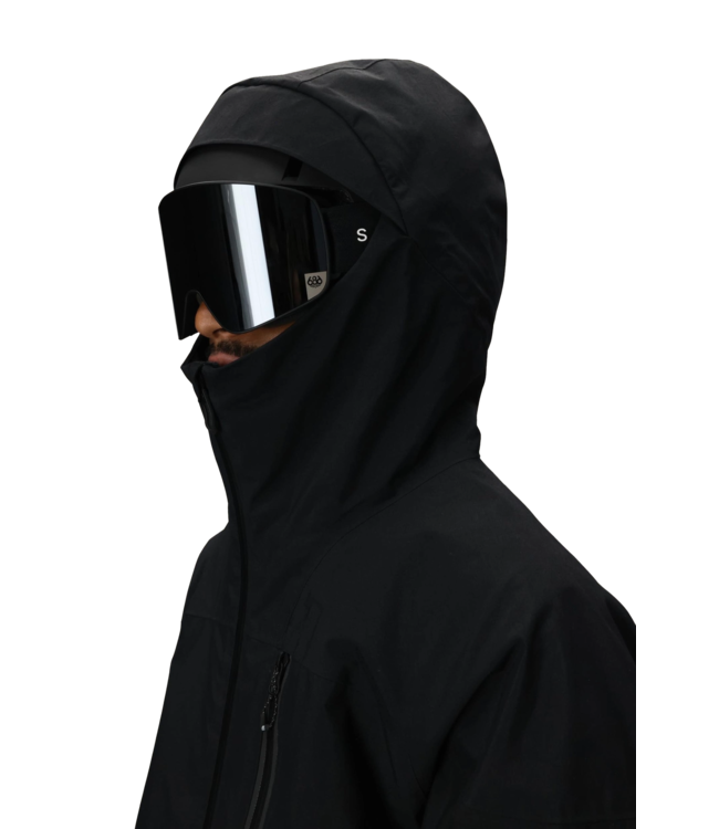 686 MENS GORE-TEX GT THERMOGRAPH SNOW JACKET BLACK 2026