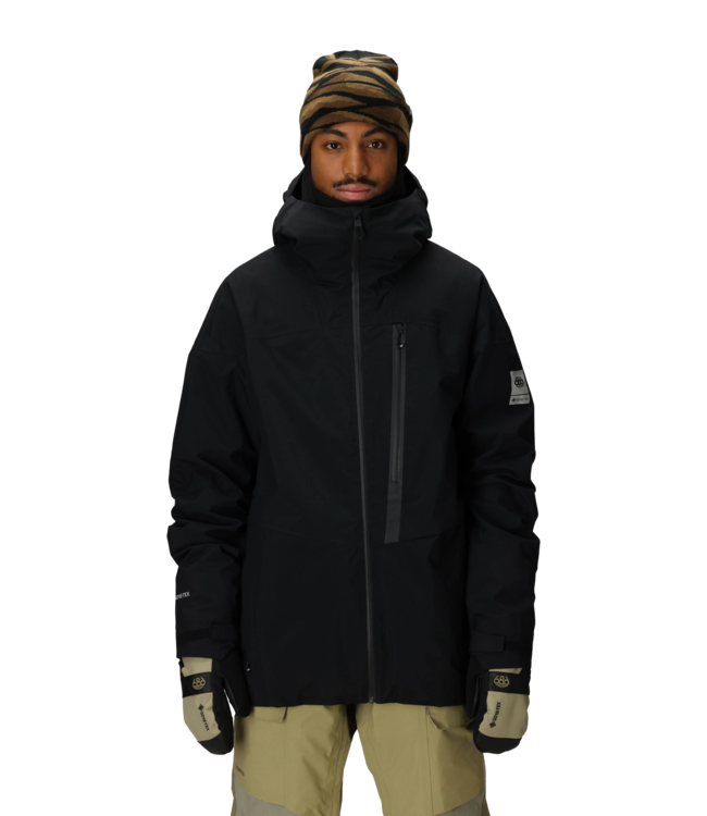 686 MENS GORE-TEX GT THERMOGRAPH SNOW JACKET BLACK 2026