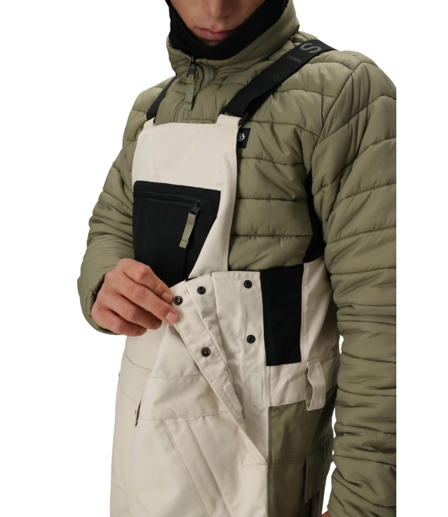 686 HOT LAP INSULATED BIB PANT LIMESTONE CLEARBLOCK 2026