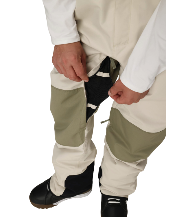 686 HOT LAP INSULATED BIB PANT LIMESTONE CLEARBLOCK 2026