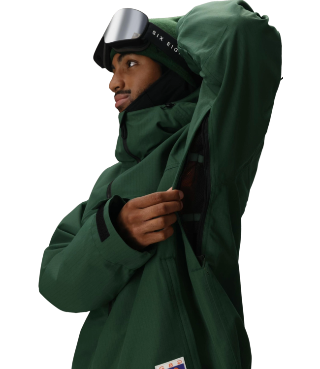 686 DOJO SHELL JACKET MOSS GREEN RIPSTOP 2026