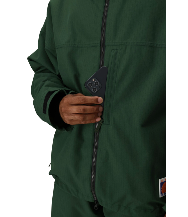 686 DOJO SHELL JACKET MOSS GREEN RIPSTOP 2026