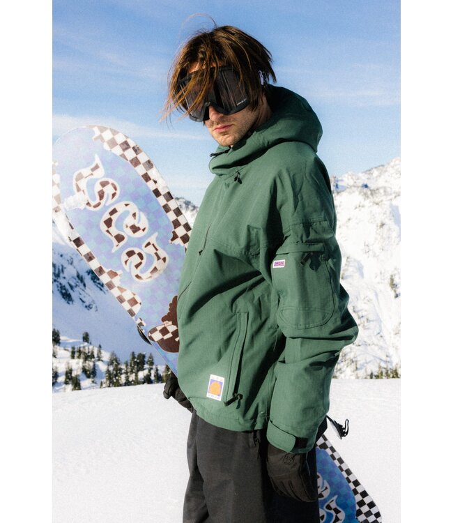 686 DOJO SHELL JACKET MOSS GREEN RIPSTOP 2026