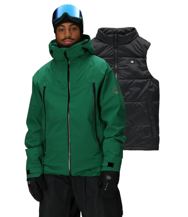 686 SMARTY 3-IN-1 RODEO 3L JACKET EMERALD GREEN 2026