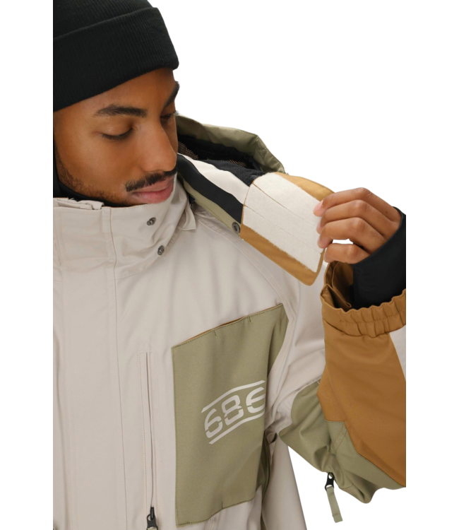 686 2001 TRANSFER JACKET LIMESTONE CLEARBLOCK 2026