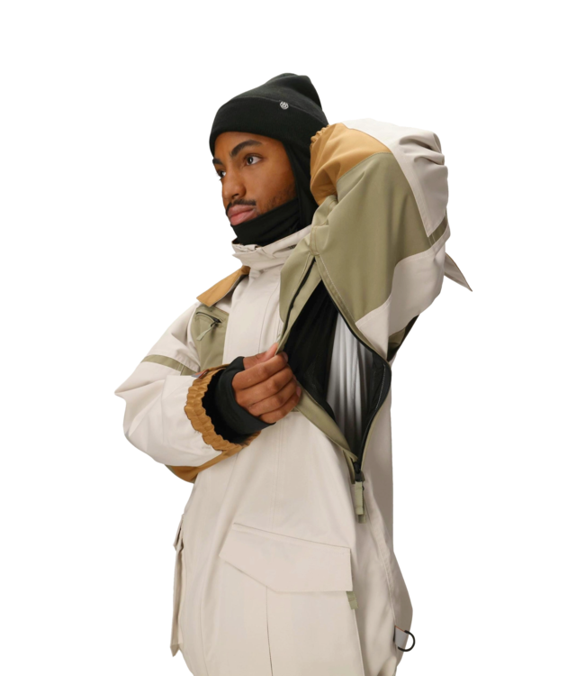 686 2001 TRANSFER JACKET LIMESTONE CLEARBLOCK 2026