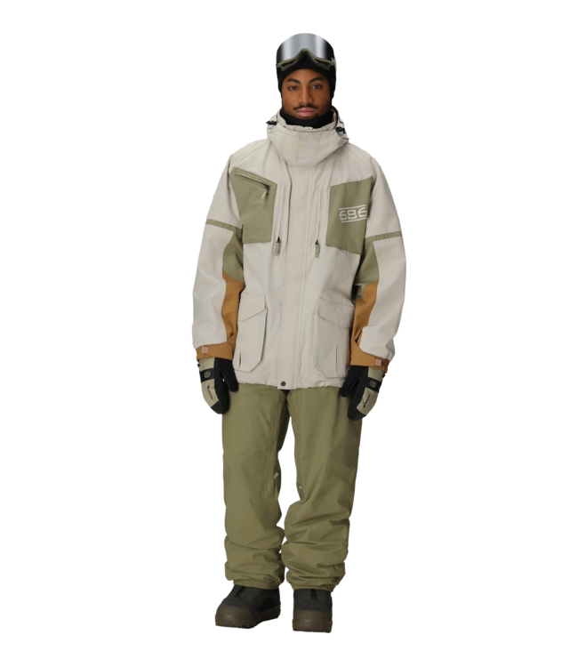 686 2001 TRANSFER JACKET LIMESTONE CLEARBLOCK 2026