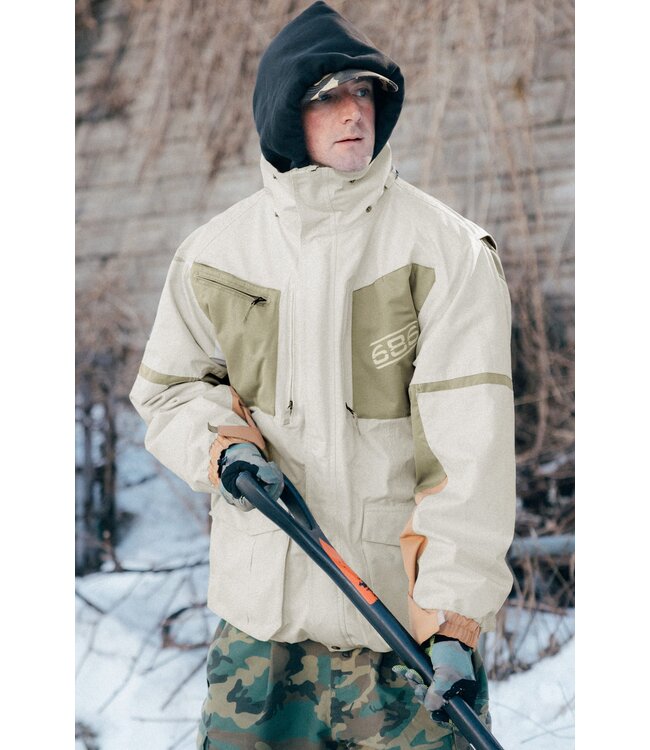 686 2001 TRANSFER JACKET LIMESTONE CLEARBLOCK 2026