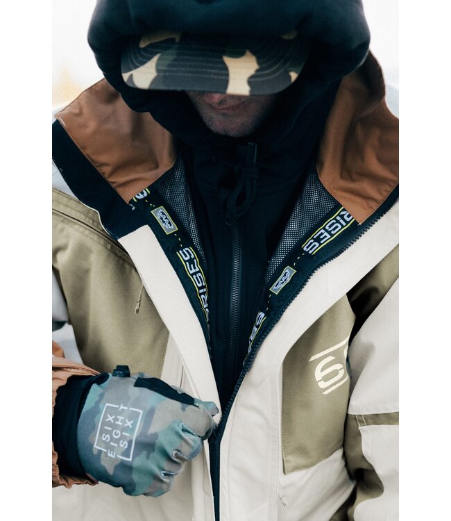 686 2001 TRANSFER JACKET LIMESTONE CLEARBLOCK 2026