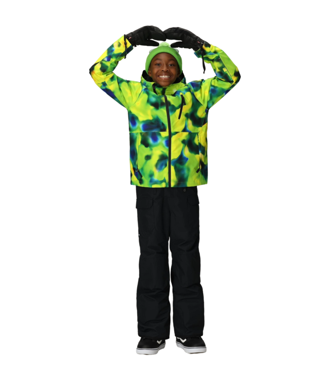 686 BOYS FRONTIER INSULATED BIB BLACK 2026