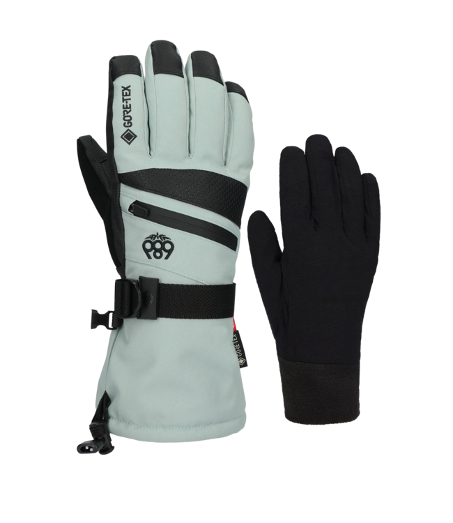 686 WOMENS GORE-TEX SMARTY 3-IN-1 GAUNTLET GLOVE DUSTY MARINE 2026