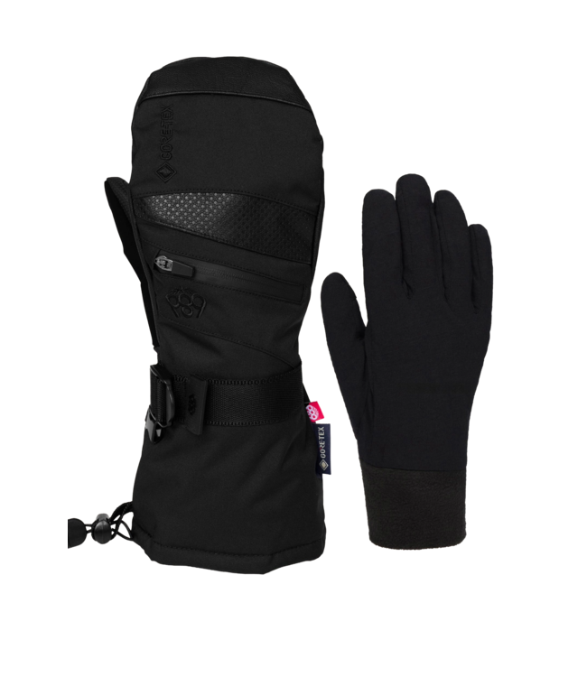 686 WOMENS GORE-TEX SMARTY 3-IN-1 GAUNTLET MITT BLACK 2026