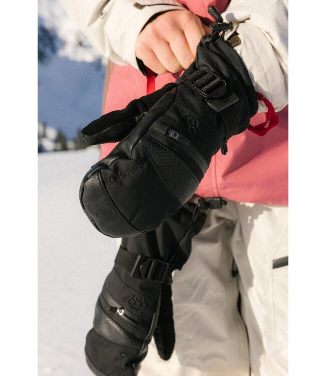 686 WOMENS GORE-TEX SMARTY 3-IN-1 GAUNTLET MITT BLACK 2026