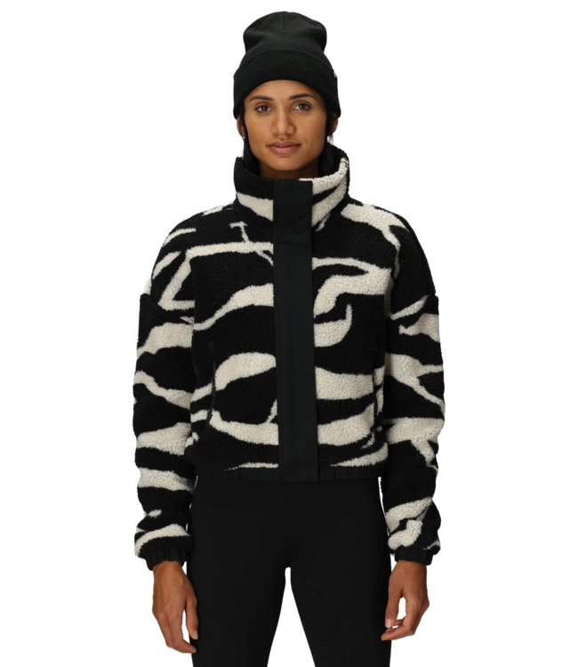 686 WOMENS OUTPOST SHERPA JACKET BLACK VAPORS 2026