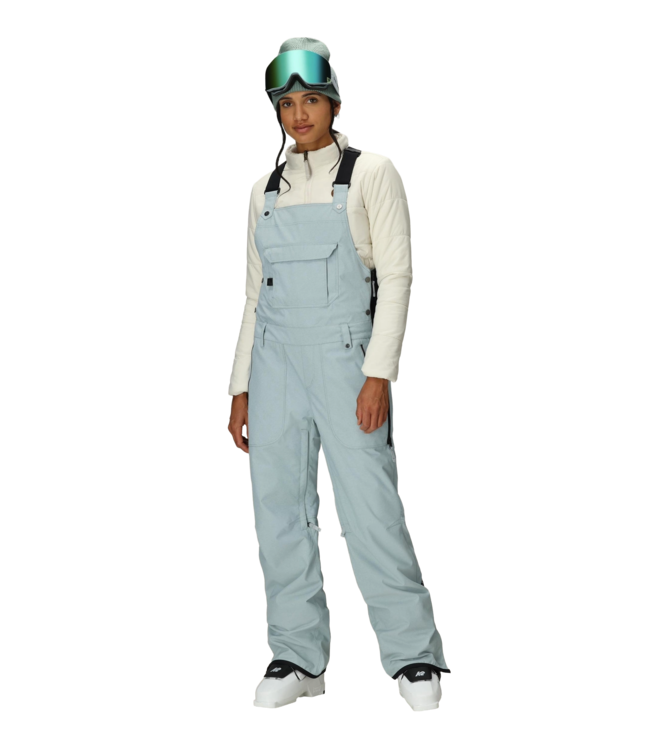 686 WOMENS BLACK MAGIC INSULATED BIB DUSTY MARINE DOBBY 2026