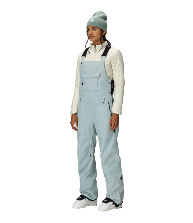 686 WOMENS BLACK MAGIC INSULATED BIB DUSTY MARINE DOBBY 2026