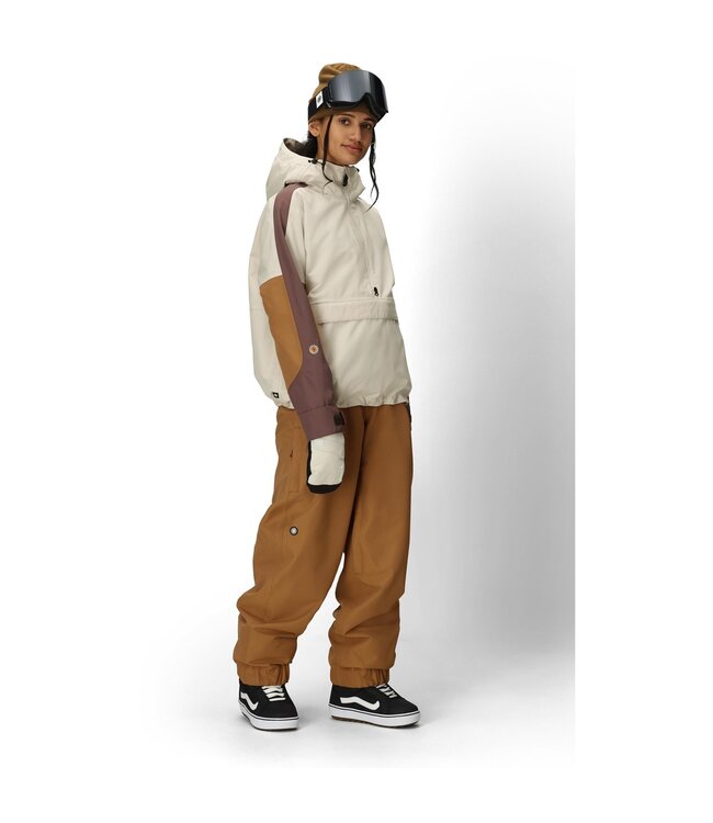 686 WOMENS OUTLINE SHELL ANORAK LIMESTONE CLEARBLOCK 2026