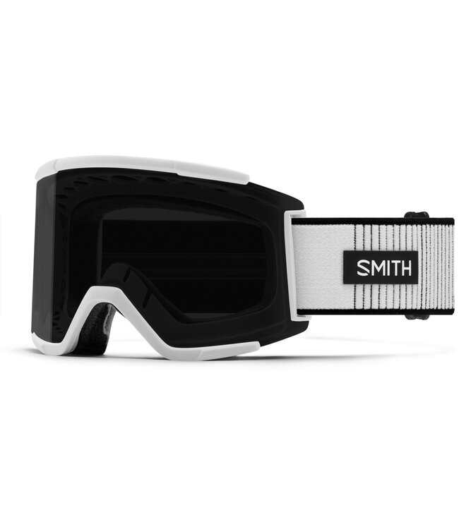 SMITH SQUAD XL GOGGLE WHITE FADE OUT W/ CHROMAPOP SUN BLACK + CHROMAPOP STORM BLUE SENSOR MIRROR 2026