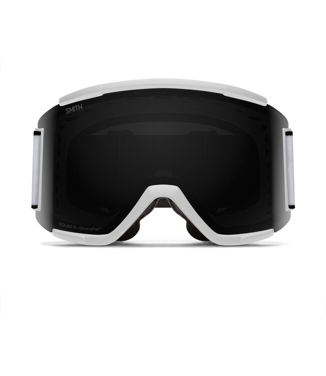 SMITH SQUAD XL GOGGLE WHITE FADE OUT W/ CHROMAPOP SUN BLACK + CHROMAPOP STORM BLUE SENSOR MIRROR 2026