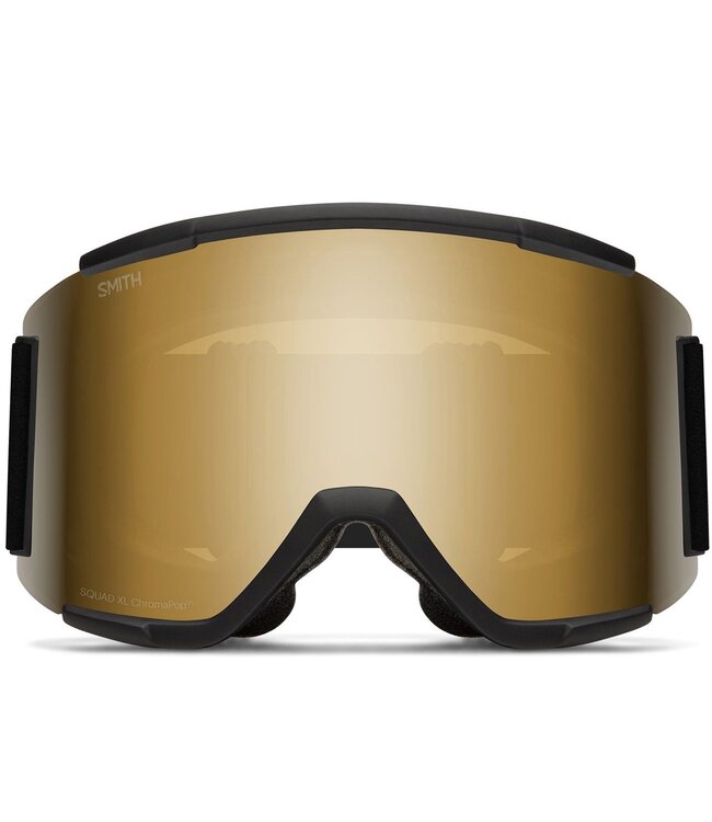 SMITH SQUAD XL GOGGLE BLACK W/ CHROMAPOP SUN BLACK GOLD MIRROR + CHROMAPOP STORM ROSE FLASH 2026