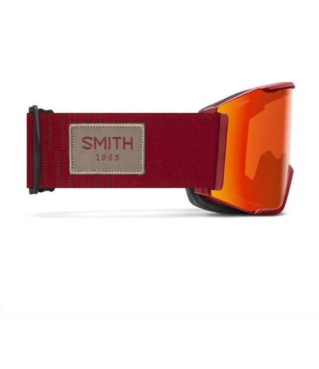 SMITH SQUAD MAG GOGGLE IRONWOOD W/ CHROMAPOP EVERYDAY RED MIRROR + CHROMAPOP STORM YELLOW FLASH 2026