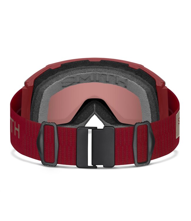 SMITH SQUAD MAG GOGGLE IRONWOOD W/ CHROMAPOP EVERYDAY RED MIRROR + CHROMAPOP STORM YELLOW FLASH 2026