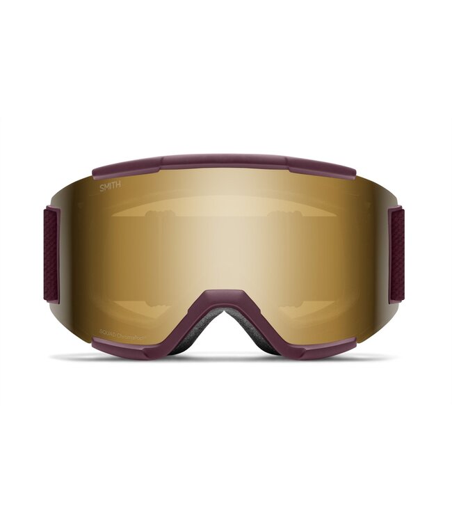 SMITH SQUAD GOGGLE MYSTIC W/ CHROMAPOP SUN BLACK GOLD MIRROR + CLEAR 2026
