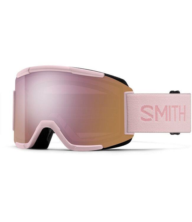 SMITH SQUAD GOGGLE CARNATION W/ CHROMAPOP EVERYDAY ROSE GOLD MIRROR + CLEAR 2026