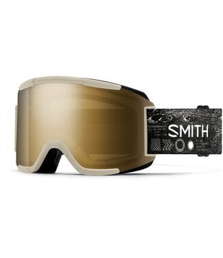 SMITH SMITH SQUAD GOGGLE CHALK SPACE INVADER W/ CHROMAPOP SUN BLACK GOLD MIRROR + CLEAR 2026