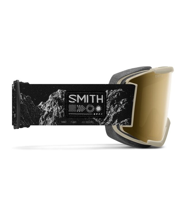 SMITH SQUAD GOGGLE CHALK SPACE INVADER W/ CHROMAPOP SUN BLACK GOLD MIRROR + CLEAR 2026