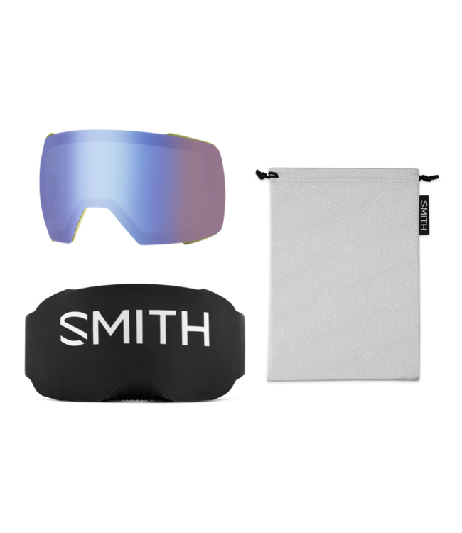 SMITH I/O MAG XL GOGGLE GRANITE BLUE W/ CHROMAPOP EVERYDAY BLUE MIRROR + CHROMAPOP STORM BLUE SENSOR MIRROR 2026