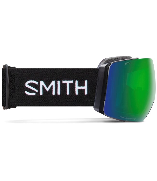 SMITH I/O MAG XL GOGGLE BLACK W/ CHROMAPOP SUN GREEN MIRROR + CHROMAPOP STORM ROSE FLASH 2026