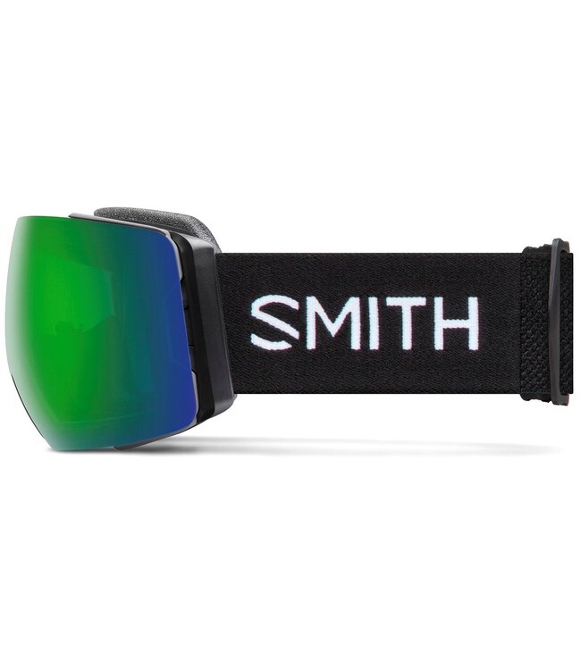 SMITH I/O MAG XL GOGGLE BLACK W/ CHROMAPOP SUN GREEN MIRROR + CHROMAPOP STORM ROSE FLASH 2026