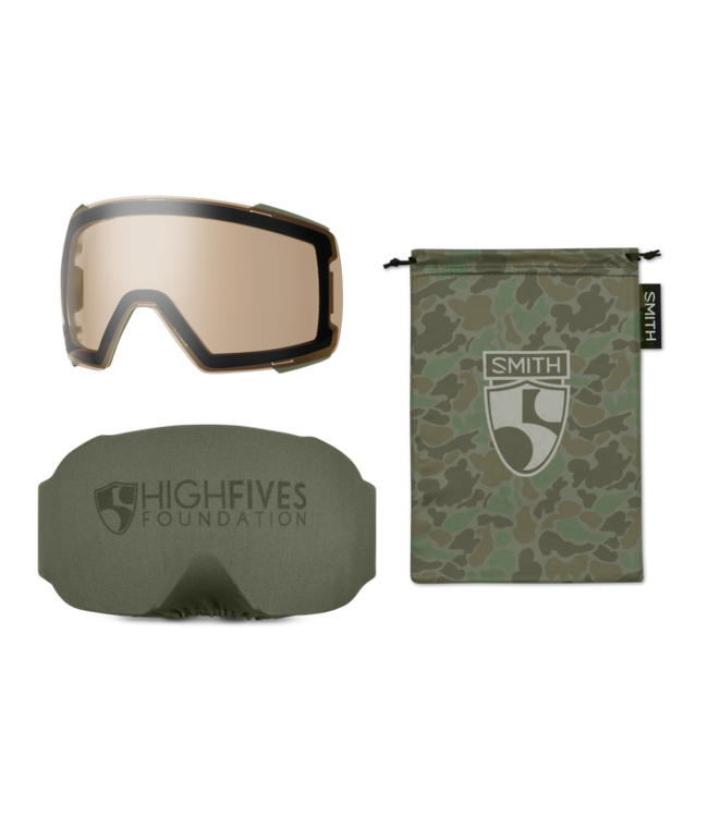 SMITH I/O MAG GOGGLE X HIGH FIVES W/ CHROMAPOP SUN BLACK + CHROMAPOP STORM AMBER 2026